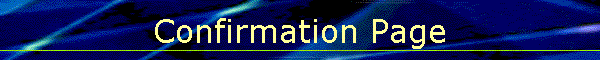 Confirmation Page